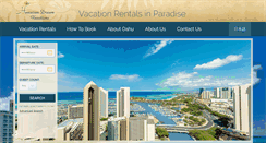 Desktop Screenshot of hawaiiandreamvacations.com